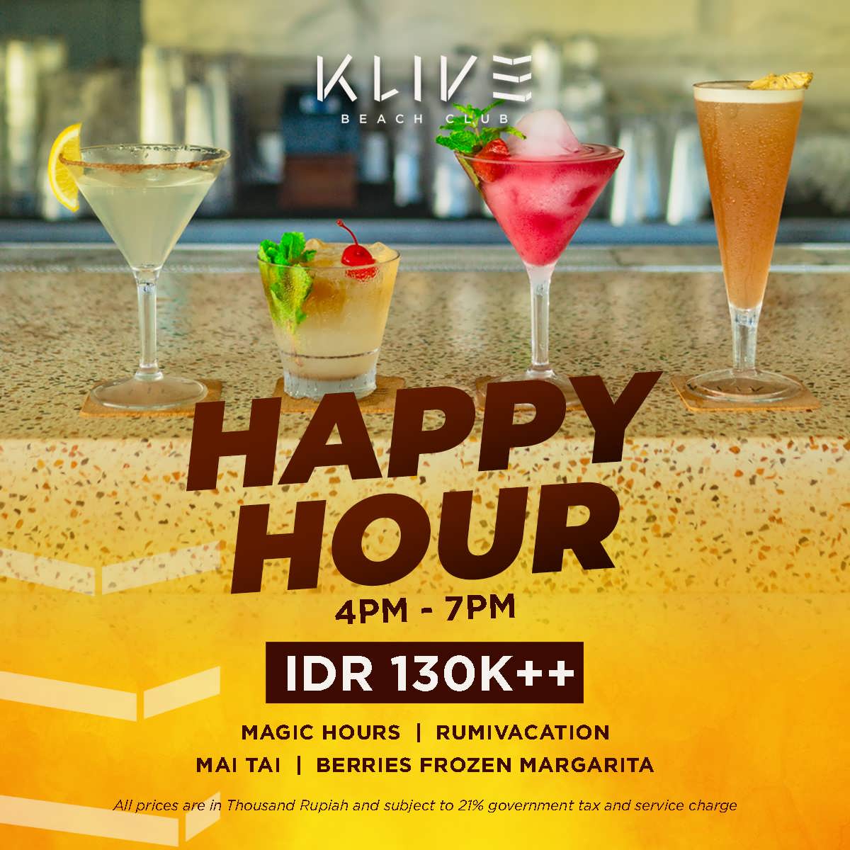 Happy Hour - 1200x1200 px